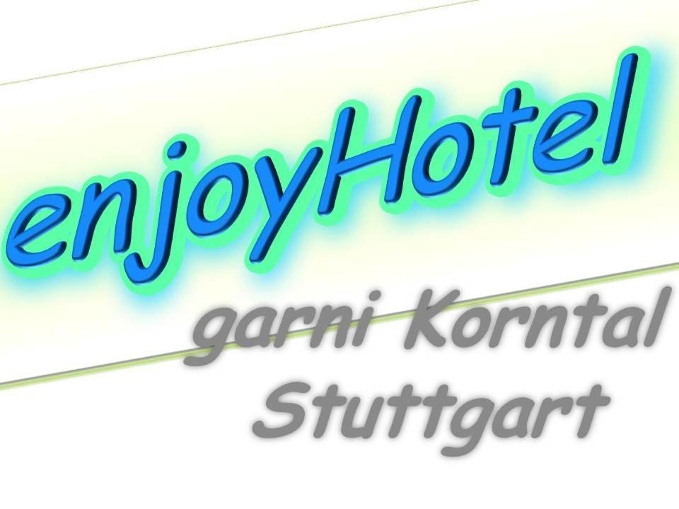Enjoyhotel Garni Korntal Stuttgart B&B Parkplatz Sprinter 외부 사진