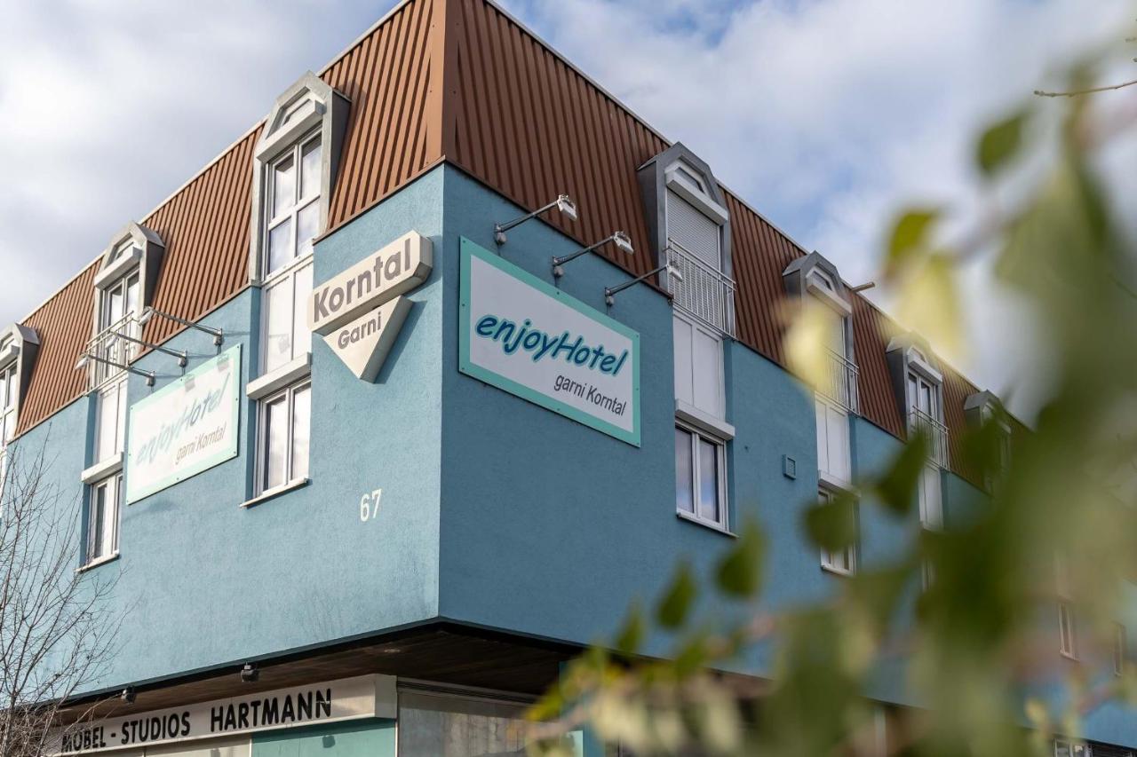Enjoyhotel Garni Korntal Stuttgart B&B Parkplatz Sprinter 외부 사진